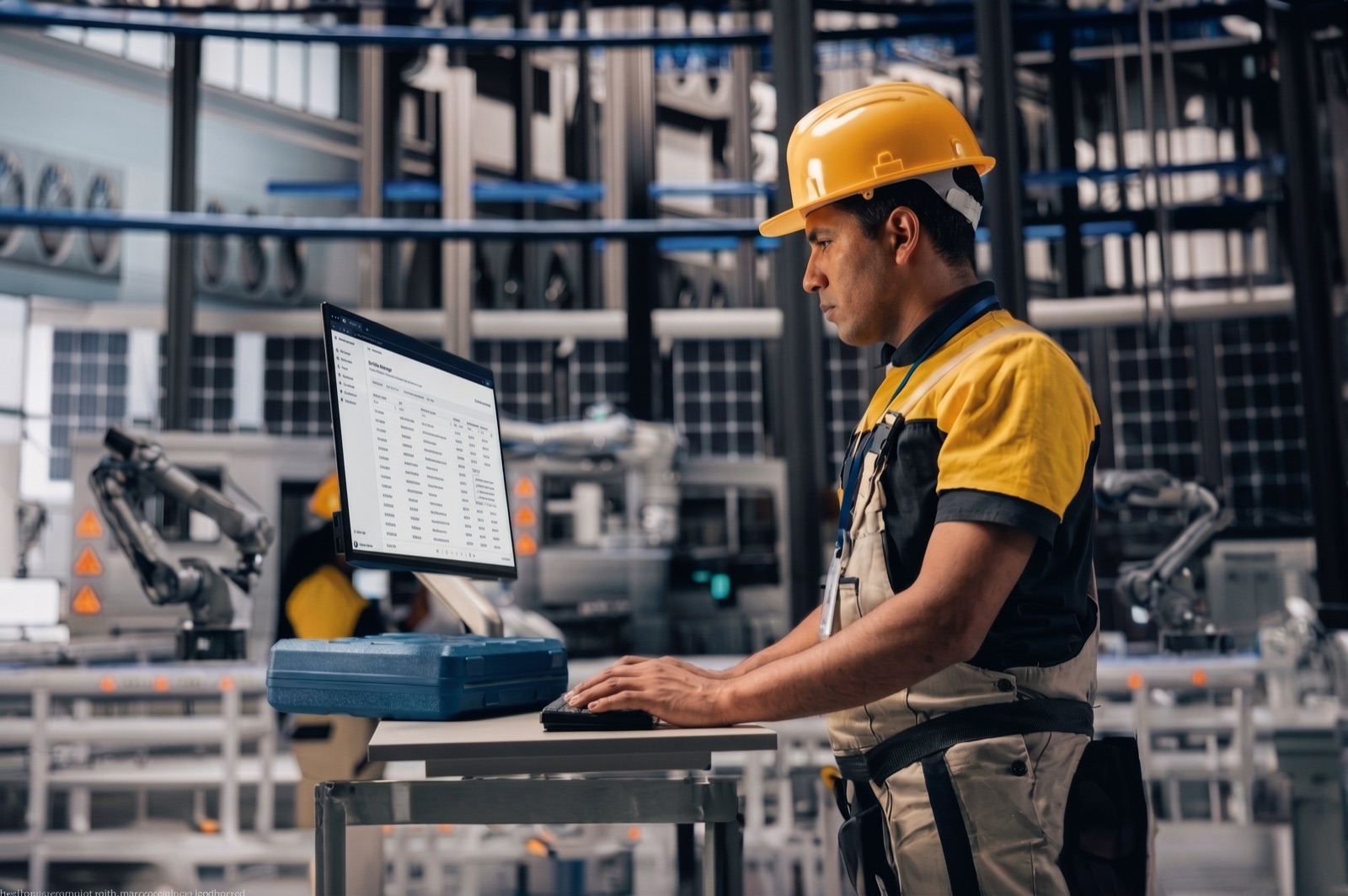Manufacturing team using AI to support quoting and production handoffs
